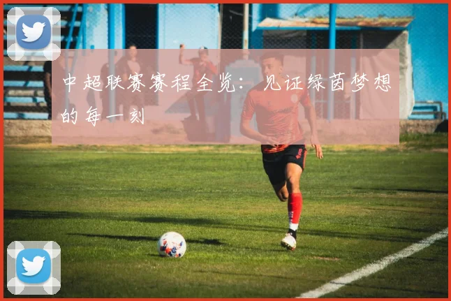 中超联赛赛程全览：见证绿茵梦想的每一刻